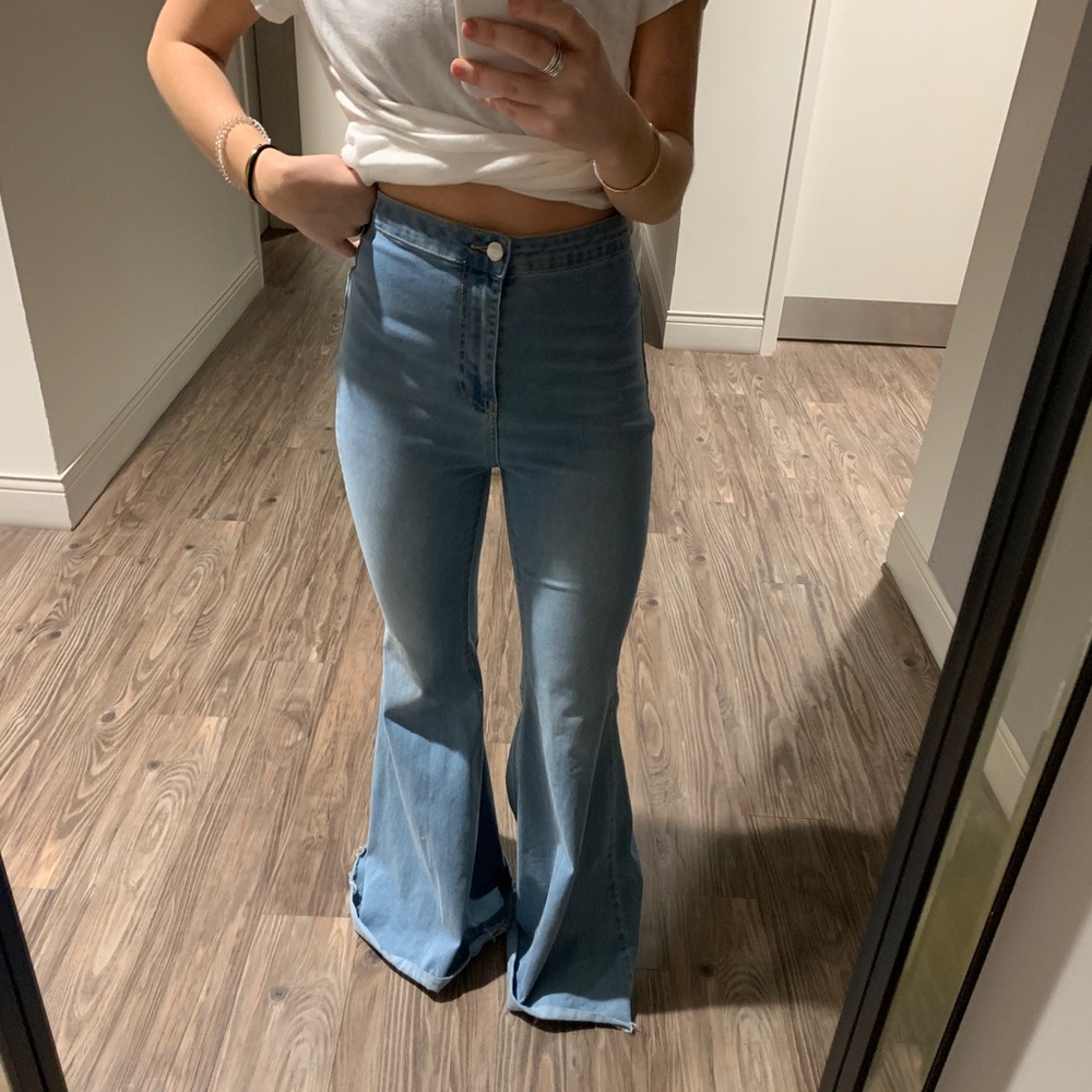 Free People “Just Float On” Flare Jeans